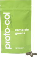 Proto-col | Complete Greens Capsules - 15 Superfoods for Health & Vitality. Includes Ashwagandha & Spirulina | Vegan & Gluten-Free | Advanced Formula | UK Made | 150 Capsules| Proto-col | Complete Greens Capsules - 15 Superfoods for Health & Vitality. Includes Ashwagandha & Spirulina | Vegan & Gluten-Free | Advanced Formula | UK Made | 150 Capsules|