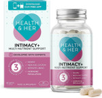 Health & Her Intimacy+ Multi-Nutrient Support for Women - Women's Desire Supplement with Maca Root, Tribulus Terrestris and Sea Buckthorn - 1 Month Supply - 60 Vegan Tablets Health & Her Intimacy+ Multi-Nutrient Support for Women - Women's Desire Supplement with Maca Root, Tribulus Terrestris and Sea Buckthorn - 1 Month Supply - 60 Vegan Tablets