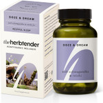 The Herbtender Doze & Dream Natural Sleep Support Supplement with Reishi, Ashwagandha & Chamomile, Promotes Deep Rest & Relaxation, Vegan, Organic Ingredients, 60 Capsule Pouch The Herbtender Doze & Dream Natural Sleep Support Supplement with Reishi, Ashwagandha & Chamomile, Promotes Deep Rest & Relaxation, Vegan, Organic Ingredients, 60 Capsule Pouch