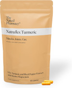 The Naked Pharmacy | Natruflex | Joint & Muscle | Aids Sports Performance | Natural Turmeric and Black Pepper Capsules | High Strength | No Additives | Vegan | 60 Capsules The Naked Pharmacy | Natruflex | Joint & Muscle | Aids Sports Performance | Natural Turmeric and Black Pepper Capsules | High Strength | No Additives | Vegan | 60 Capsules