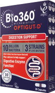Natures Aid Bio360 OptiGUT-C Powder 120g  15 Billion Live Bacteria Cultures  Supports Digestion, Gut Flora, Digestive Health, Immune System  High Potency, Vegan, Non-GMO, Gluten-Free Microbiotic