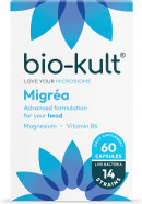 Bio-Kult Migréa | 14 Strains + Magnesium & Vitamin B6 | Head, Nervous System & Gut Support | 60 Capsules Bio-Kult Migréa | 14 Strains + Magnesium & Vitamin B6 | Head, Nervous System & Gut Support | 60 Capsules