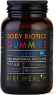 KIKI Health - Body Biotics Gummies for Children 4+, Blend of 8 Bacterial Cultures, SBO & Live Cultures, Probiotics for Kids - Made with Real Fruit, Delicious Taste - 30 Gummies KIKI Health - Body Biotics Gummies for Children 4+, Blend of 8 Bacterial Cultures, SBO & Live Cultures, Probiotics for Kids - Made with Real Fruit, Delicious Taste - 30 Gummies
