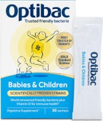 Optibac Probiotics Babies & Children - Probiotic for Immune System Support with Vitamin D Booster & 3 Billion Bacterial Cultures - 30 Sachets Optibac Probiotics Babies & Children - Probiotic for Immune System Support with Vitamin D Booster & 3 Billion Bacterial Cultures - 30 Sachets