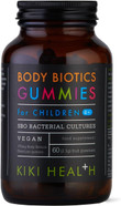 KIKI Health - Body Biotics Gummies for Children 4+, Blend of 8 Bacterial Cultures, SBO & Live Cultures, Probiotics for Kids - Made with Real Fruit, Delicious Taste - 60 Gummies KIKI Health - Body Biotics Gummies for Children 4+, Blend of 8 Bacterial Cultures, SBO & Live Cultures, Probiotics for Kids - Made with Real Fruit, Delicious Taste - 60 Gummies