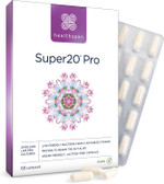 Healthspan Super20 Pro Supports a Healthy Gut (60 Capsuels) | Probiotic with 20 Billion Live Friendly Bacteria | from Five of The Best strains | Promotes Friendly Bacteria in Your Gut | Vegan Healthspan Super20 Pro Supports a Healthy Gut (60 Capsuels) | Probiotic with 20 Billion Live Friendly Bacteria | from Five of The Best strains | Promotes Friendly Bacteria in Your Gut | Vegan