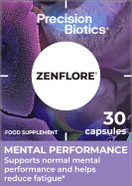 Zenflore 12 Week Plan - by PrecisionBiotics - Probiotics Supplement with Unique Bifidobacterium Longum Bacteria Strain 1714 + Vitamin B6 and B12 - for Mental Performance - 90 Capsules Zenflore 12 Week Plan - by PrecisionBiotics - Probiotics Supplement with Unique Bifidobacterium Longum Bacteria Strain 1714 + Vitamin B6 and B12 - for Mental Performance - 90 Capsules