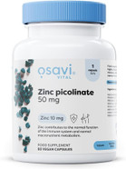 Osavi Zinc Picolinate 50mg - 60 Vegan Capsules | Highly Absorbable Zinc for Immune Support, Cognitive Function, Metabolism, and Healthy Skin | 100% Daily Zinc Requirement in One Capsule Osavi Zinc Picolinate 50mg - 60 Vegan Capsules | Highly Absorbable Zinc for Immune Support, Cognitive Function, Metabolism, and Healthy Skin | 100% Daily Zinc Requirement in One Capsule