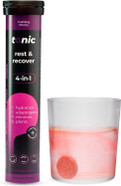 Tonic Health Rest and Recovery Effervescent Tablets - 300mg Elemental Magnesium, Ashwagandha, Lemon Balm - No Sugar, Magnesium Glycinate - Relax and Recharge, Calming Cherry 20 Count Tonic Health Rest and Recovery Effervescent Tablets - 300mg Elemental Magnesium, Ashwagandha, Lemon Balm - No Sugar, Magnesium Glycinate - Relax and Recharge, Calming Cherry 20 Count