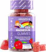 Kids Magnesium Gummies 1 Month Supply 546 Mg Magnesium Citrate Providing 60 mg, Alternative to Magnesium Glycinate 30 Chewable Vitamins Vegan Childrens Supplements - by Novomins Kids Magnesium Gummies 1 Month Supply 546 Mg Magnesium Citrate Providing 60 mg, Alternative to Magnesium Glycinate 30 Chewable Vitamins Vegan Childrens Supplements - by Novomins