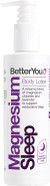 BetterYou Magnesium Sleep Lotion, Transdermal Magnesium Sleep Lotion Infused with Lavender & Chamomile to Support Sleep, Natural Sleep Aid, Better Sleep, Naturally, 180ml (Pack of 2) BetterYou Magnesium Sleep Lotion, Transdermal Magnesium Sleep Lotion Infused with Lavender & Chamomile to Support Sleep, Natural Sleep Aid, Better Sleep, Naturally, 180ml (Pack of 2)