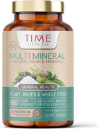 Daily Multi Mineral - Natural Source & Plant-Derived - Contains Ionic and Trace Minerals - Zero Additives - UK Manufactured - Pullulan (180 Capsule Bottle)