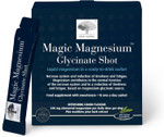 New Nordic Magic Magnesium Glycinate Shot, 2-Week Supply, Fast-Acting Liquid Magnesium, Lemon Flavour, 15 Sachets (Pack of 1)