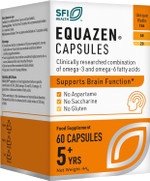 EQUAZEN Capsules | Omega 3 & 6 Fish Oil Supplement | Supports Brain Function | Blend of DHA, EPA & GLA | Suitable for Children 5+ to Adults | 60 Capsules EQUAZEN Capsules | Omega 3 & 6 Fish Oil Supplement | Supports Brain Function | Blend of DHA, EPA & GLA | Suitable for Children 5+ to Adults | 60 Capsules