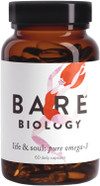 Bare Biology Super Strength Pure Omega 3 Fish Oil 1,460mg - Life & Soul Daily Omega 3 Capsules (1 Month Supply - 60 Capsules) EPA 860mg DHA 440mg, Supports Heart, Brain Function & Eye Health Bare Biology Super Strength Pure Omega 3 Fish Oil 1,460mg - Life & Soul Daily Omega 3 Capsules (1 Month Supply - 60 Capsules) EPA 860mg DHA 440mg, Supports Heart, Brain Function & Eye Health