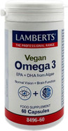 Lamberts Vegan Omega 3 DHA Algal Oil 60 Capsules