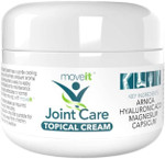Moveit Joint Care Cream  with Arnica, Capsicum & Magnesium  Eases Stiff Joints & Sore Muscles  Non-Greasy Formula  100ml