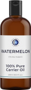 Mystic Moments | Watermelon Carrier Oil 250ml - Pure & Natural Oil Perfect For Hair, Face, Nails, Aromatherapy, Massage and Oil Dilution Vegan GMO Free Mystic Moments | Watermelon Carrier Oil 250ml - Pure & Natural Oil Perfect For Hair, Face, Nails, Aromatherapy, Massage and Oil Dilution Vegan GMO Free