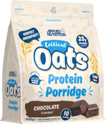 Applied Nutrition Critical Oats Advanced Protein Porridge - Whey Protein Powder Blend with Wholegrain Oats & ISO-XP Protein Isolate, Amino Acids, Easy Mix (600g - 10 Servings) (Chocolate)