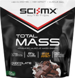 SCI-MX Total Mass - Advanced Muscle Mass Gainer Protein Powder - Muscle Growth & Weight Gain - Chocolate 32g Protein + 478 Calories per Serving 2kg SCI-MX Total Mass - Advanced Muscle Mass Gainer Protein Powder - Muscle Growth & Weight Gain - Chocolate 32g Protein + 478 Calories per Serving 2kg