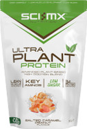 SCI-MX Ultra Plant - Salted Caramel Peanut Flavour Vegan Protein Powder Blend + Vitamin B Complex - Muscle Growth & Maintenance - Low Sugar, Non-GMO - 900g (20 servings) 34g protein per serving SCI-MX Ultra Plant - Salted Caramel Peanut Flavour Vegan Protein Powder Blend + Vitamin B Complex - Muscle Growth & Maintenance - Low Sugar, Non-GMO - 900g (20 servings) 34g protein per serving