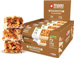 MaxiNutrition Protein Nut Bar - High Fibre Snack - Low in Sugar - 10g Protein - Dark Chocolate Peanut, Under 230 kcal per Serving, 12 x 46g MaxiNutrition Protein Nut Bar - High Fibre Snack - Low in Sugar - 10g Protein - Dark Chocolate Peanut, Under 230 kcal per Serving, 12 x 46g