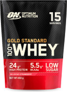ON Gold Standard 100% Whey for Muscle Support and Repair, Low Sugar High Protein Powder with Naturally Occurring Glutamine and BCAA Amino Acids, Chocolate Peanut Butter Flavour, 15 Servings, 480g ON Gold Standard 100% Whey for Muscle Support and Repair, Low Sugar High Protein Powder with Naturally Occurring Glutamine and BCAA Amino Acids, Chocolate Peanut Butter Flavour, 15 Servings, 480g