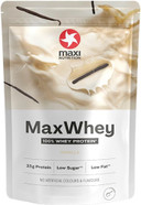MaxiNutrition - MaxWhey - Whey Protein Powder Vanilla - Low-Fat - Low Sugar - Gluten & Soy-Free - Vegetarian - 420g - 113 kcal per Serving - 14 Servings
