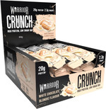 Warrior Crunch - High Protein Bars - 20g Protein Each Bar - Low Carb, Low Sugar Snack - 12 Pack x 64g (White Chocolate Blondie) Warrior Crunch - High Protein Bars - 20g Protein Each Bar - Low Carb, Low Sugar Snack - 12 Pack x 64g (White Chocolate Blondie)