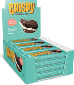 BioTechUSA Crispy Protein Bar | Sweet & Crunchy | Protein-Packed Delight | On-the-Go Energy and Muscle Support, 16x40 g, Cocoa