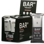 Energy Bars by Styrkr - Pack of 12 Rice Bars for Cycling & Running - Dark Chocolate Chip Flavour - Approved by Endurance Athletes - 50g of Carbs via Advanced Dual-Carb Formulation - BAR50-12x Pack Energy Bars by Styrkr - Pack of 12 Rice Bars for Cycling & Running - Dark Chocolate Chip Flavour - Approved by Endurance Athletes - 50g of Carbs via Advanced Dual-Carb Formulation - BAR50-12x Pack