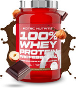 Scitec Nutrition 100% Whey Protein Professional Enhanced with Extra Amino Acids & Digestive Enzymes Gluten-Free Palm Oil Free, 920 g, Chocolate-Hazelnut Scitec Nutrition 100% Whey Protein Professional Enhanced with Extra Amino Acids & Digestive Enzymes Gluten-Free Palm Oil Free, 920 g, Chocolate-Hazelnut