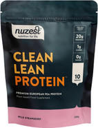 Vegan Protein Powders by Nuzest - Clean Lean Protein - Wild Strawberry - Plant Based Pea Protein Shake - Low Calorie & Low Carb - Gluten Free - Dairy Free - 25g x 10 (10 Servings) Vegan Protein Powders by Nuzest - Clean Lean Protein - Wild Strawberry - Plant Based Pea Protein Shake - Low Calorie & Low Carb - Gluten Free - Dairy Free - 25g x 10 (10 Servings)