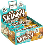 Skinny Food Co Low Calorie Protein Bars 12 x 60g - 12g Protein - Salted Caramel Low Sugar Protein Bars - Vegetarian & Vegan - Gluten-Free & Coeliac Friendly - High Protein Snacks Skinny Food Co Low Calorie Protein Bars 12 x 60g - 12g Protein - Salted Caramel Low Sugar Protein Bars - Vegetarian & Vegan - Gluten-Free & Coeliac Friendly - High Protein Snacks