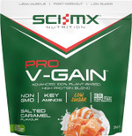 SCI-MX Pro-V Gain - 100% Vegan Salted Caramel Flavour Soy Protein Powder Isolate + B12 + Magnesium - Muscle Growth & Maintenance - Low Sugar, Non-GMO - 2.2KG (49 servings) 33g of protein per serving SCI-MX Pro-V Gain - 100% Vegan Salted Caramel Flavour Soy Protein Powder Isolate + B12 + Magnesium - Muscle Growth & Maintenance - Low Sugar, Non-GMO - 2.2KG (49 servings) 33g of protein per serving
