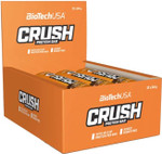 BioTechUSA Crush Bar High-Protein bar with Crunchy Chocolate Coating and no Added Sugar, 12 * 64 g, Chocolate-Peanut Butter BioTechUSA Crush Bar High-Protein bar with Crunchy Chocolate Coating and no Added Sugar, 12 * 64 g, Chocolate-Peanut Butter