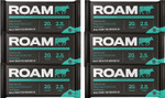 ROAM Natural Protein Bars, Meal Replacement Keto Bars, 12 x 45g Beef Bar & Healthy Snacks, Gluten Free Keto Food, High Protein Snacks (Salt, Pepper & Porcini Mushroom) ROAM Natural Protein Bars, Meal Replacement Keto Bars, 12 x 45g Beef Bar & Healthy Snacks, Gluten Free Keto Food, High Protein Snacks (Salt, Pepper & Porcini Mushroom)