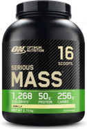 Optimum Nutrition Serious Mass Protein Powder High Calorie Mass Gainer with Vitamins, Creatine and Glutamine, Vanilla, 8 Servings, 2.73 kg, Packaging May Vary Optimum Nutrition Serious Mass Protein Powder High Calorie Mass Gainer with Vitamins, Creatine and Glutamine, Vanilla, 8 Servings, 2.73 kg, Packaging May Vary