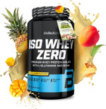 BioTechUSA Iso Whey Zero | Premium Whey Protein Isolate | Grass-Fed | Enzyme-Free | Sugar- and Gluten-Free, 908 g, Pineapple-Mango