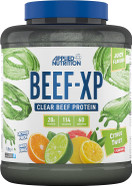Applied Nutrition Beef XP - Clear Hydrolysed Beef Protein Isolate, Fruit Juice Style, Dairy Free Beef Protein Powder, Lactose Free, Zero Sugar, Low Fat, 1.8kg - 60 Servings (Citrus Twist) Applied Nutrition Beef XP - Clear Hydrolysed Beef Protein Isolate, Fruit Juice Style, Dairy Free Beef Protein Powder, Lactose Free, Zero Sugar, Low Fat, 1.8kg - 60 Servings (Citrus Twist)
