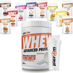 Per4m Advanced Whey Protein Powder | 30 Serving Low Sugar Protein Shake with Amino Acids | Perfect for Your Gym Bag and Travel | Shaker & 5 Mixed Selection Sachets (900g, Unflavoured) Per4m Advanced Whey Protein Powder | 30 Serving Low Sugar Protein Shake with Amino Acids | Perfect for Your Gym Bag and Travel | Shaker & 5 Mixed Selection Sachets (900g, Unflavoured)