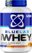 USN Blue Lab Whey Protein Powder: Caramel Popcorn - Whey Protein 2kg - Post-Workout - Whey Isolate - Muscle Building Powder Supplement With Added BCAAs USN Blue Lab Whey Protein Powder: Caramel Popcorn - Whey Protein 2kg - Post-Workout - Whey Isolate - Muscle Building Powder Supplement With Added BCAAs