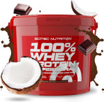 Scitec Nutrition 100% Whey Protein Professional Enhanced with Extra Amino Acids & Digestive Enzymes Gluten-Free Palm Oil Free, 5 kg, Chocolate-Coconut Scitec Nutrition 100% Whey Protein Professional Enhanced with Extra Amino Acids & Digestive Enzymes Gluten-Free Palm Oil Free, 5 kg, Chocolate-Coconut