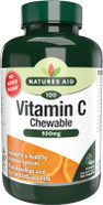 Natures Aid Vitamin C 500mg 50 Chewable Tablets Supports Immune System & Skin Health - High Strength, Sugar Free, Vegan, Non-GMO Antioxidant Supplement Natures Aid Vitamin C 500mg 50 Chewable Tablets Supports Immune System & Skin Health - High Strength, Sugar Free, Vegan, Non-GMO Antioxidant Supplement