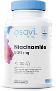 Osavi Niacinamide 500 mg 60 Vegan Capsules | Supports Nervous System & Psychological Function | Reduces Fatigue, Maintains Healthy Skin & Mucous Membranes | Contributes to Normal Energy Metabolism Osavi Niacinamide 500 mg 60 Vegan Capsules | Supports Nervous System & Psychological Function | Reduces Fatigue, Maintains Healthy Skin & Mucous Membranes | Contributes to Normal Energy Metabolism