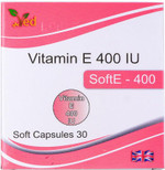VED Vitamin-E 400 IU SOFTGEL Capsule | 30 Days Supply VED Vitamin-E 400 IU SOFTGEL Capsule | 30 Days Supply