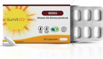 SunVit-D3 Vitamin D 800IU Capsules - Vitamin D3 Cholecalciferol Capsules Support the Maintenance of Bone, Teeth, Muscle & Immune System | Made in UK & GMP Approved - D3 Vitamins 28 Convenient Capsules SunVit-D3 Vitamin D 800IU Capsules - Vitamin D3 Cholecalciferol Capsules Support the Maintenance of Bone, Teeth, Muscle & Immune System | Made in UK & GMP Approved - D3 Vitamins 28 Convenient Capsules