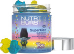 Nutriburst TROLLS SuperKidz - Chewable Multivitamin for Health, Growth & Development - 13 Essential Nutrients: Vitamin A, B12 C, D3, E, Iron, Omega-3 - Vegan + Sugar Free - Orange Flavour - 60 Gummies Nutriburst TROLLS SuperKidz - Chewable Multivitamin for Health, Growth & Development - 13 Essential Nutrients: Vitamin A, B12 C, D3, E, Iron, Omega-3 - Vegan + Sugar Free - Orange Flavour - 60 Gummies