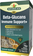 Natures Aid Beta Glucans Immune Support Supplement - Vitamin C, D3, A, Zinc, Selenium, Garlic & Elderberry - Immune System Support for Adults - Vegan, Gluten Free, Non-GMO - 30 Tablets Natures Aid Beta Glucans Immune Support Supplement - Vitamin C, D3, A, Zinc, Selenium, Garlic & Elderberry - Immune System Support for Adults - Vegan, Gluten Free, Non-GMO - 30 Tablets