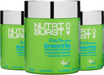 Nutriburst GreenVita Multipack - Vegan Super Greens Blend - Fruit + Veg + 100% Fruiting Bodies Mushrooms + 200 Million Live Bacteria Cultures - Boosted with Vitamins - 3 x 60 Gummies / 3 Month Supply Nutriburst GreenVita Multipack - Vegan Super Greens Blend - Fruit + Veg + 100% Fruiting Bodies Mushrooms + 200 Million Live Bacteria Cultures - Boosted with Vitamins - 3 x 60 Gummies / 3 Month Supply